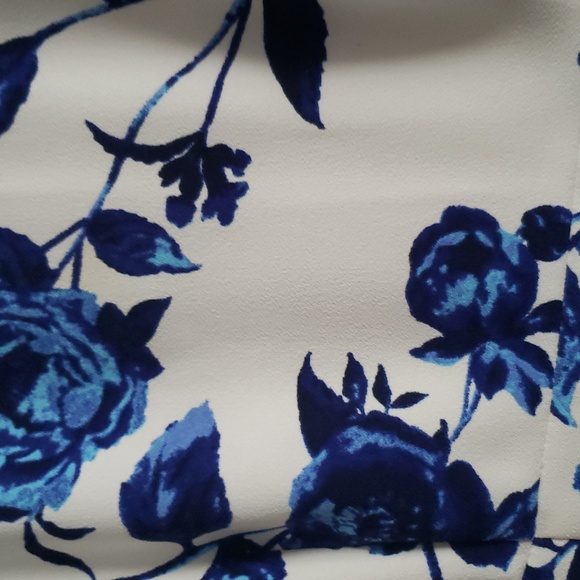 Hobbs London Blue Floral Dress - Picture 3 of 6